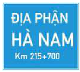 I.419 - Chỉ dẫn địa giới